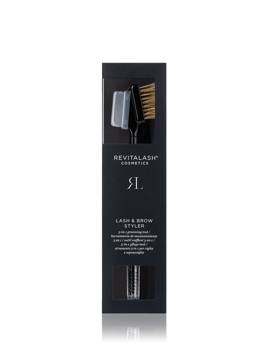 أداة تصفيف الرموش والحواجب