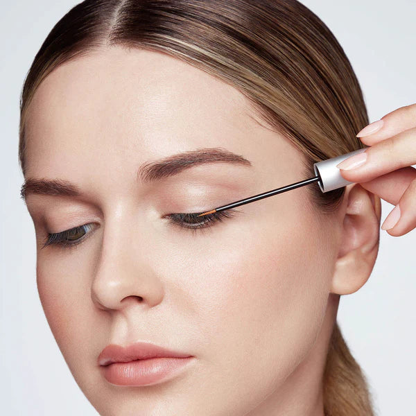 Apply a thin line of RevitaLash Eyelash Lengthening Serum once daily above clean, dry upper lash line, dipping the brush only once for both eyes, avoiding getting product in the eyes and making sure to let it dry completely (2-3 minutes) before applying any other products or going to bed.